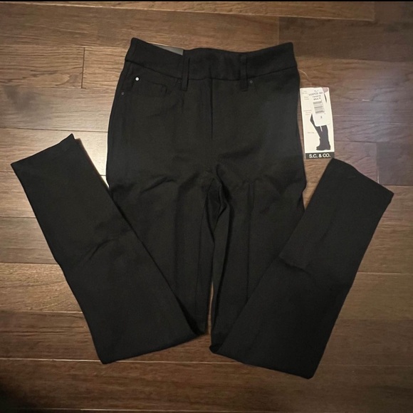 S. C. & Co. (2 pairs) of Size 2 Pull On Ponte Pants - Picture 6 of 9